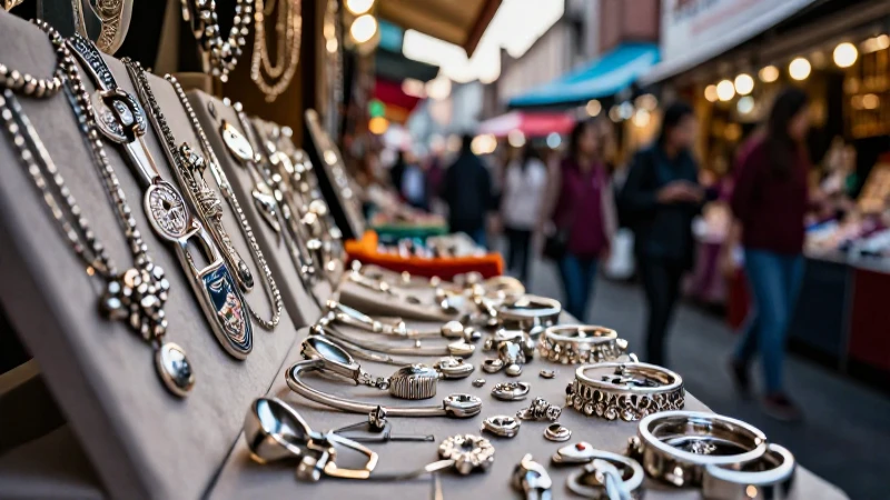 Joyas de plata, vibrantes mercados mexicanos