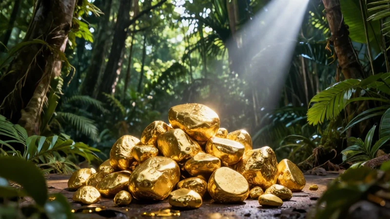 Oro, selva, luz: imagen impactante y profesional