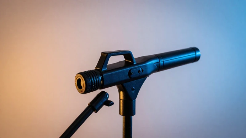 Fotografía llamativa en primer plano con metal detector