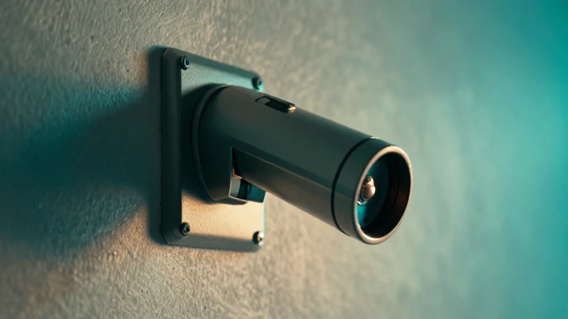 Fotografía cinematográfica: metal detector en pared vibrante