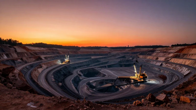 Minería a cielo abierto en Argentina: ¿Dónde encontrarla? 4 Mina aurífera argentina: paisaje dramático y maquinaria