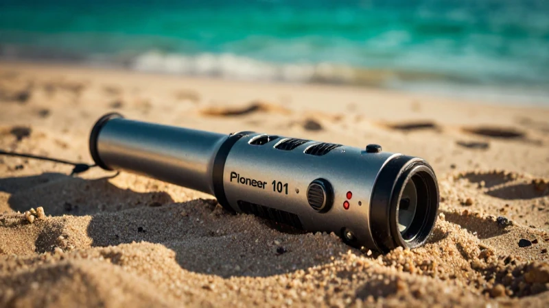 Dónde puedo comprar el detector de metales Pioneer 101 4 Detector busca tesoros en playa soleada