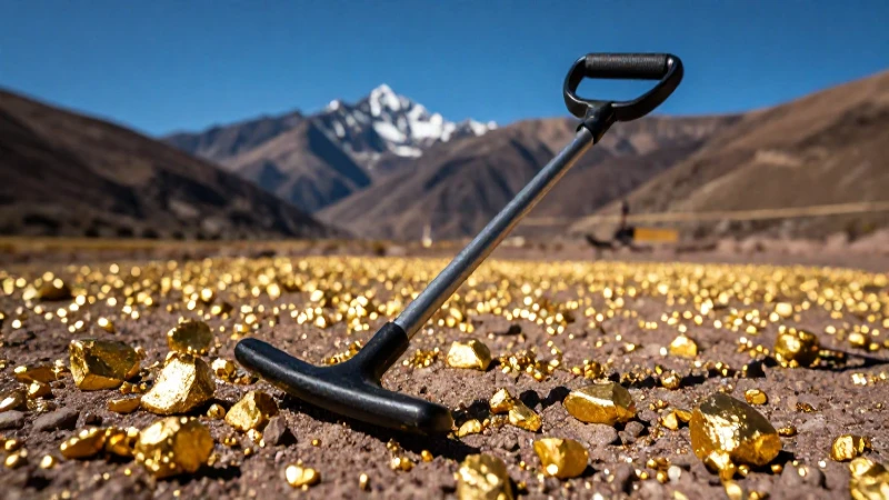 Paisaje peruano y oro con fotografía impactante