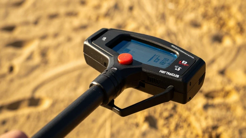 Detector Fast Tracker en acción, playa dorada
