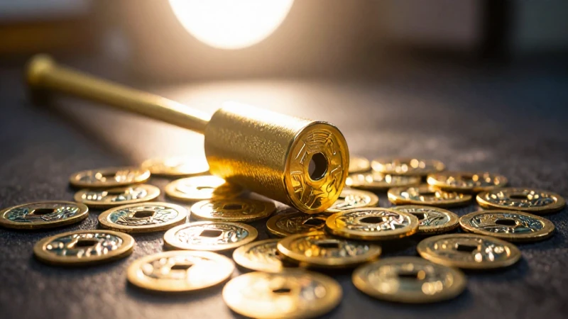 Monedas antiguas brillan en fotografía impactante