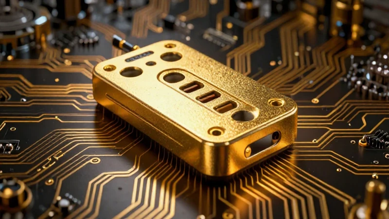 Oro hallado con tecnología Anritsu moderna