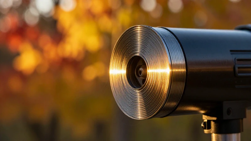 Fotografía llamativa de metal detector en otoño