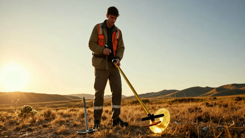 Dónde puedo encontrar un detector de metales para buscar oro en la zona 0551 6 Prospector busca oro al atardecer cinematográfico