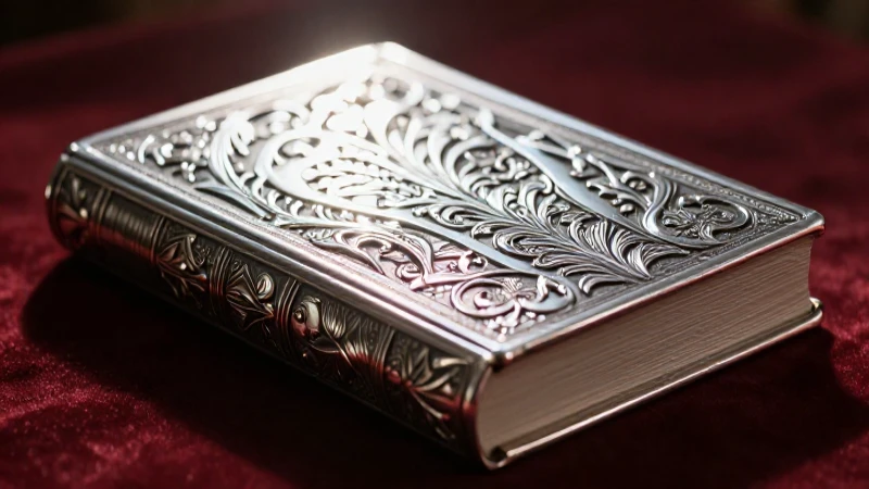 Dónde puedo encontrar un libro de acuña plata como cancha 27 Cúpula de libro antigua, elegante y brillante