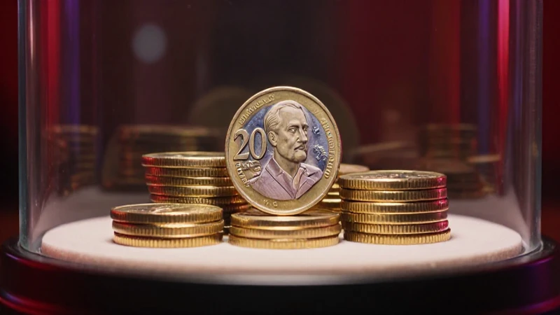Monedas apiladas destacan con iluminación dramática