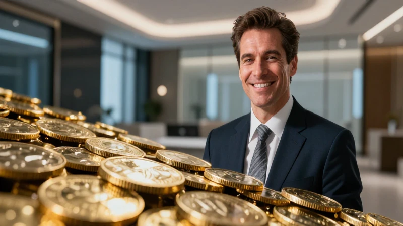 Monedas doradas brillan en asesoramiento financiero