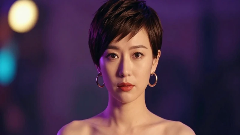 Retrato elegante, vibrante y profesional de una mujer