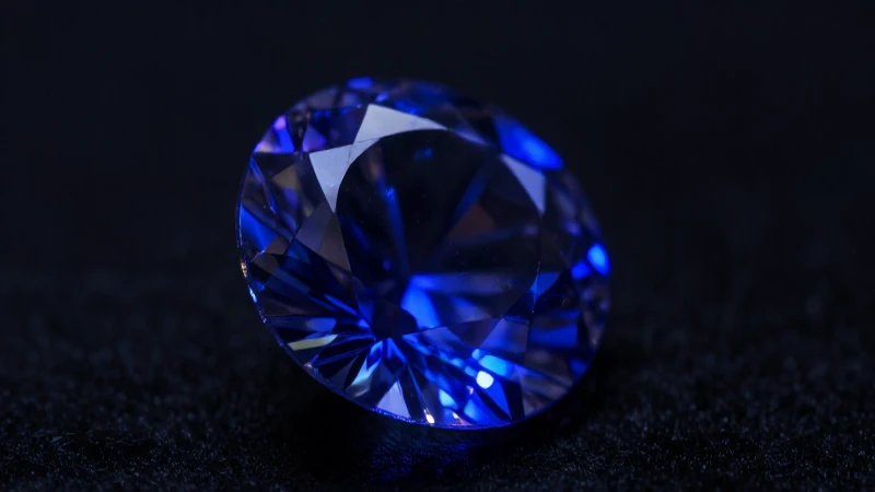 Diamante brillante en ambiente oscuro y cinematográfico