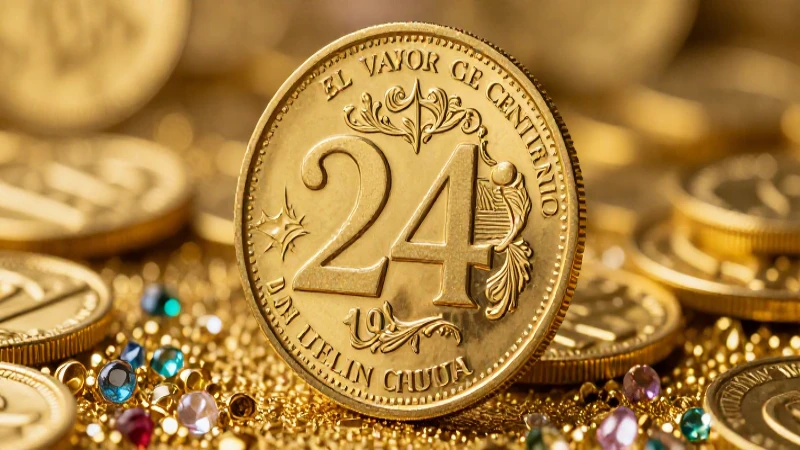 Moneda de oro celebra opulencia y centenario
