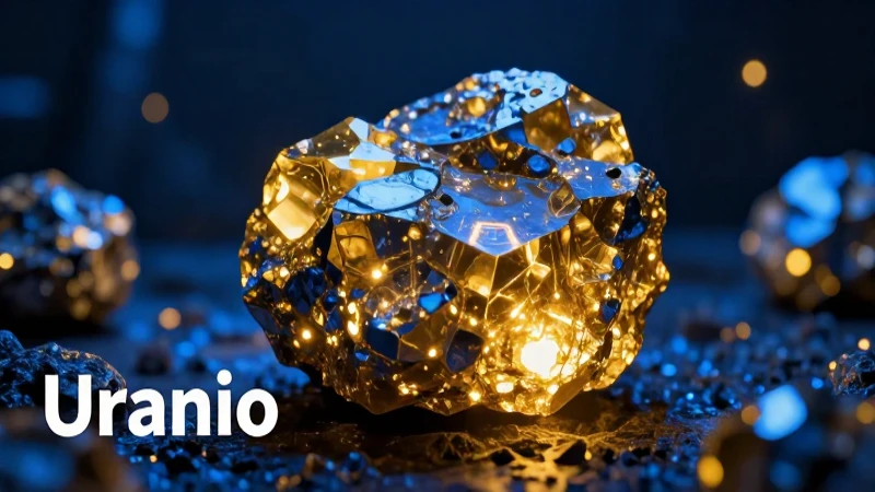 Uranio: energía futura con diseño impactante
