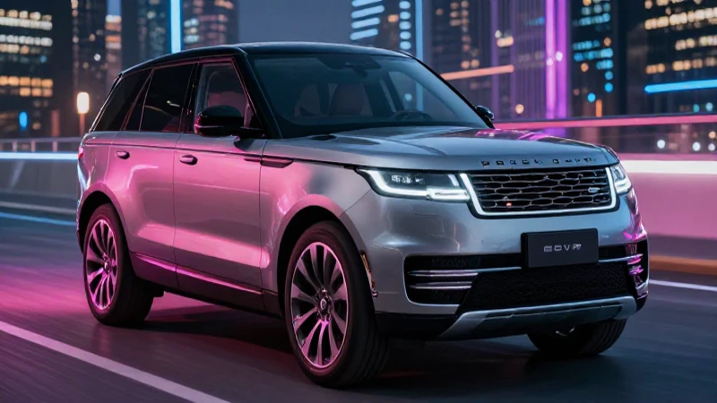 Auto futurista impactante con estilo profesional