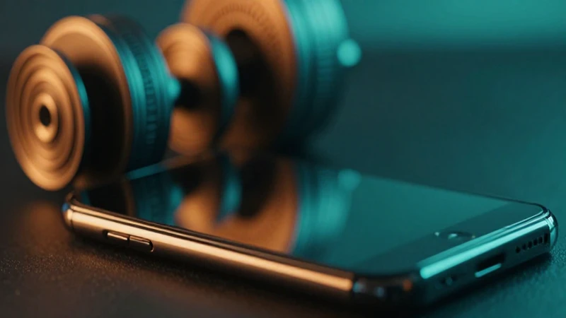 Reflejo en smartphone: misterioso y vibrante
