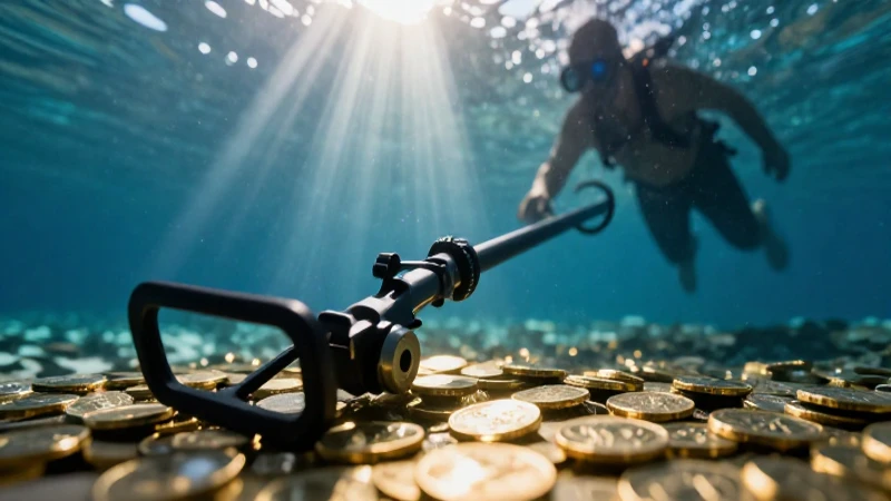 Es posible utilizar detectores de metales submarinos para buscar tesoros sumergidos en aguas o playas 3 Detectores hallan tesoros submarinos valiosos