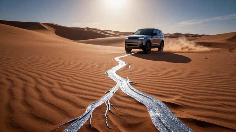 Rover revela vetas plateadas en paisaje desértico