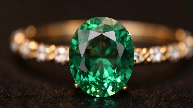 Esmeralda: luz intensa, reflejos elegantes y vibrantes