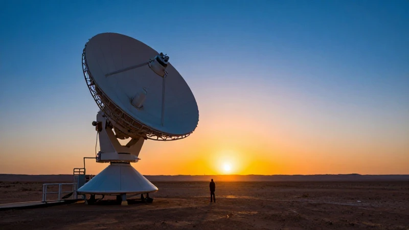 Existen detectores de metales vía satélite para búsqueda arqueológica 8 Un arqueólogo observa el desierto al atardecer