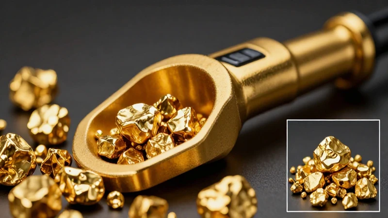 Detecta oro con imagen impactante y profesional
