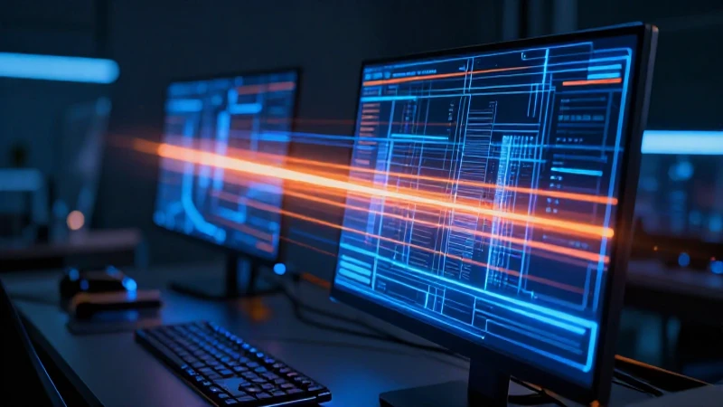 Visualización futurista impactante en 8K