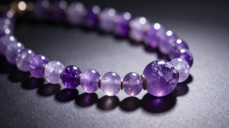 Joya fluorita morada, imagen macro elegante