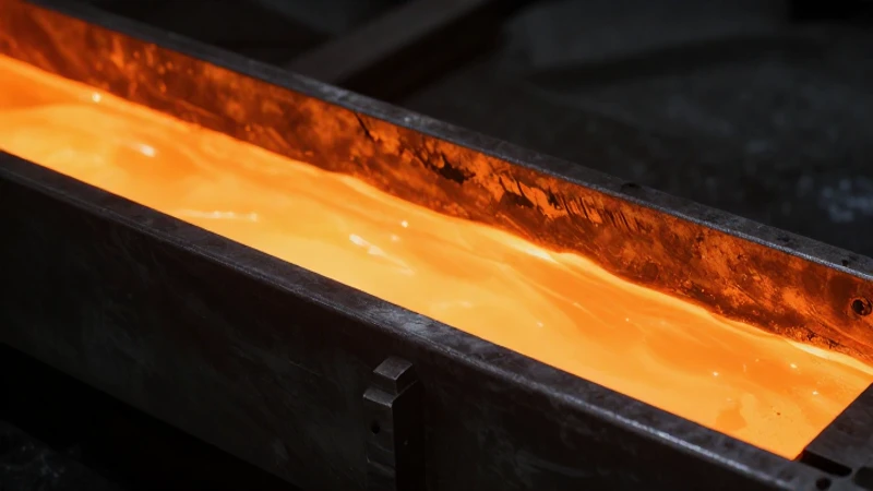 Forjas de acero: Elegir forjado o fundición de metales 7 Acero forjado resalta en dramatismo naranja intenso