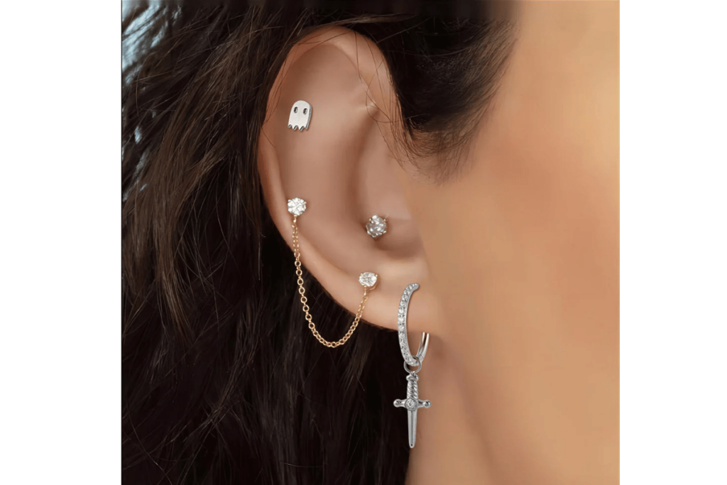Forward Helix Piercing: Estética, Curación y Comparativa 1 forward helix piercing estetica curacion y comparativa
