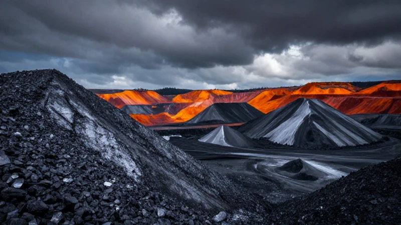 Cuál es el impacto del cobalto y níquel en el medio ambiente 4 Paisaje minero impactante y fotográfico