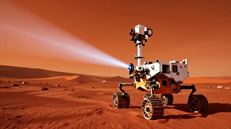 Explorando el Rover C4 para detectar metales en 3D 3 Rover explora Marte con tecnología avanzada