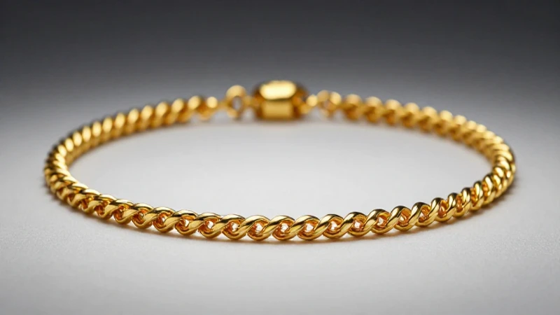 Joyas doradas brillantes con detalle hiperrealista