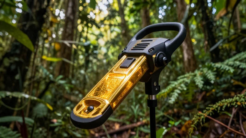 Selva amazónica: tesoro dorado brillante y vibrante