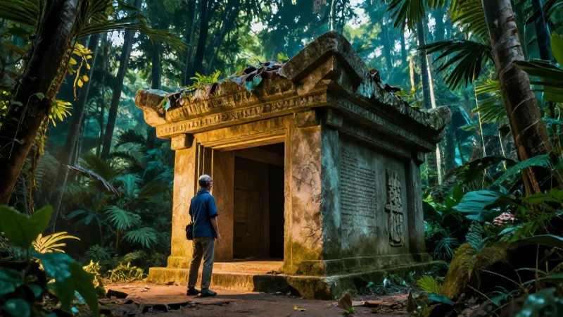 Harald Blauzahn: Auf der Suche nach dem verschollenen Grab 7 Arqueólogo descubre tumba antigua en la jungla
