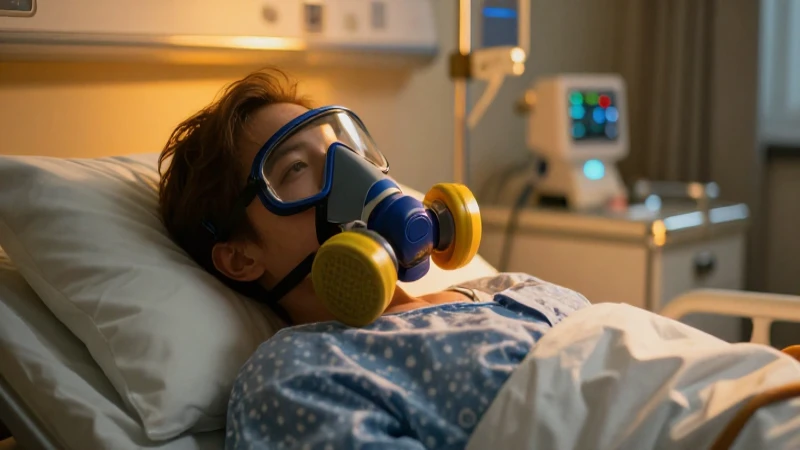 Imagen dramática y profesional en ambiente hospitalario