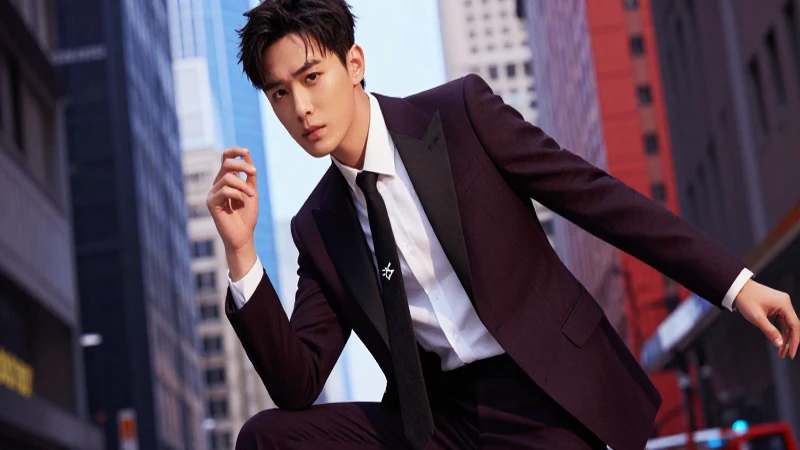 Cuáles son las 10 tendencias de moda para esta temporada 6 Hombre elegante posa con estilo urbano