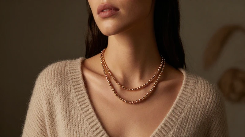 Estilo editorial: joyería otoñal y elegancia cálida