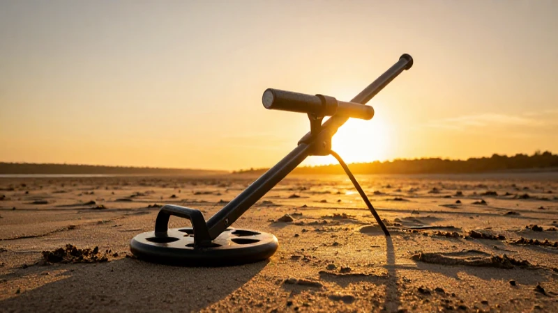 DCG Detector Center Germany: tu centro internacional de detectores 10 Detectores de metal en arena al atardecer