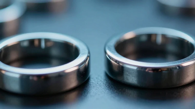 Joyas de acero inoxidable, fotografía profesional impactante