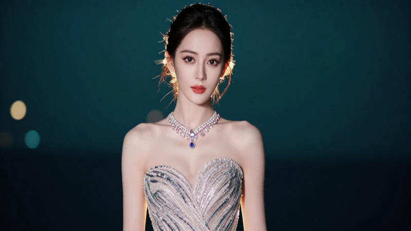 Jewelry for Prom: Trendy Styles to Shine on Your Big Night 5 Retrato cinematográfico: mujer elegante en vestido oscuro