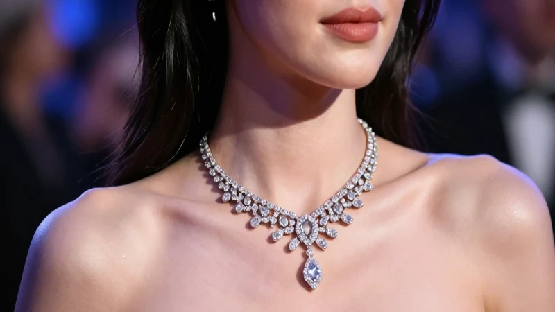 Jewelry for Prom: Trendy Styles to Shine on Your Big Night 3 Joven radiante resalta con elegante retrato cinematográfico
