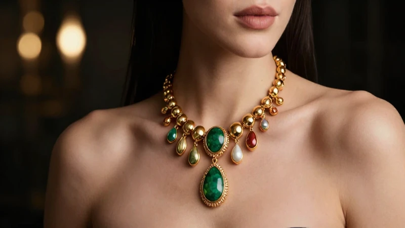 Joya maya: elegancia en oro y color