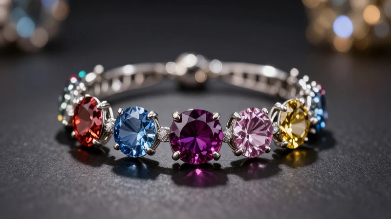 Joyería fantástica iluminada con sombras elegantes