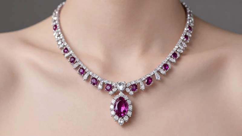 Joyería Monterrey: Estilo y Tendencias en Detectando.com 2 Collar de diamantes resalta lujo y brillo