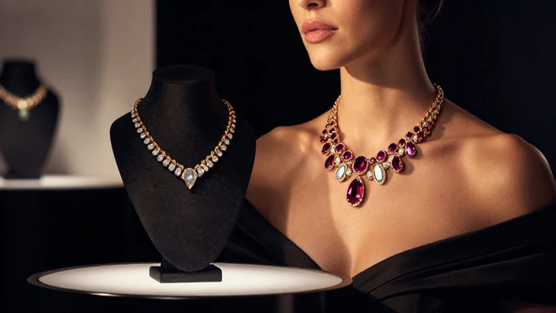 Joyería Monterrey: Estilo y Tendencias en Detectando.com 8 Joyería lujosa, presentada con elegancia y glamour
