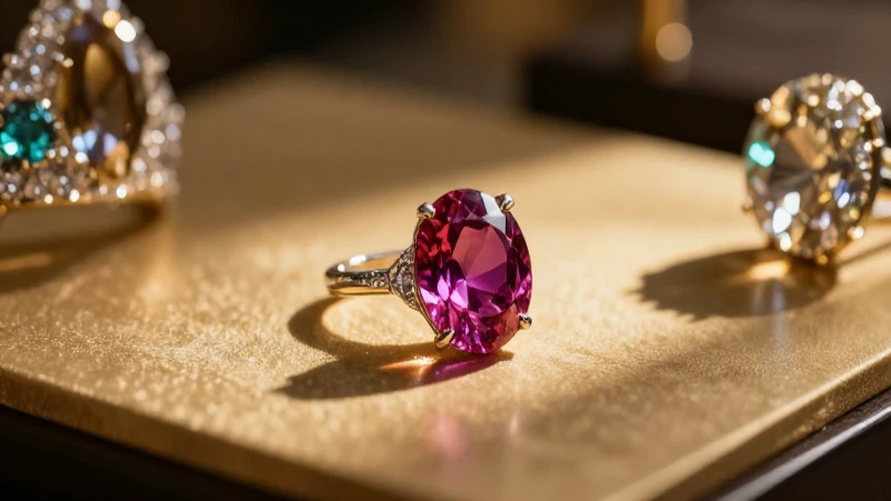 Joyería resplandeciente en luz dorada y sombras