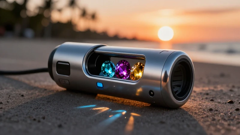 Gemas futuristas relucen en detalle extremo