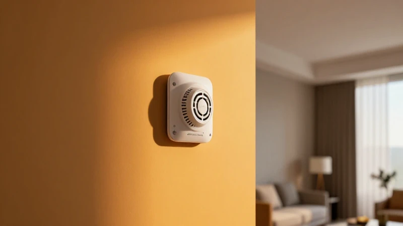 Detector: distancia óptima e instalación segura
