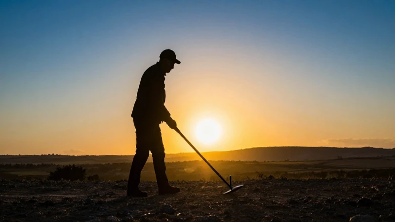 Qué dice la Ley de Patrimonio Histórico de Andalucía sobre detectores 6 Atardecer dorado ilumina paisaje andaluz dramático